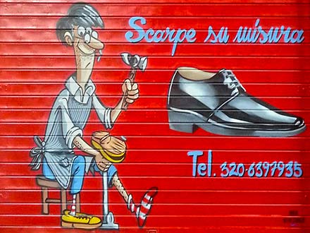 Decorazione serrande carrozzeria Roma